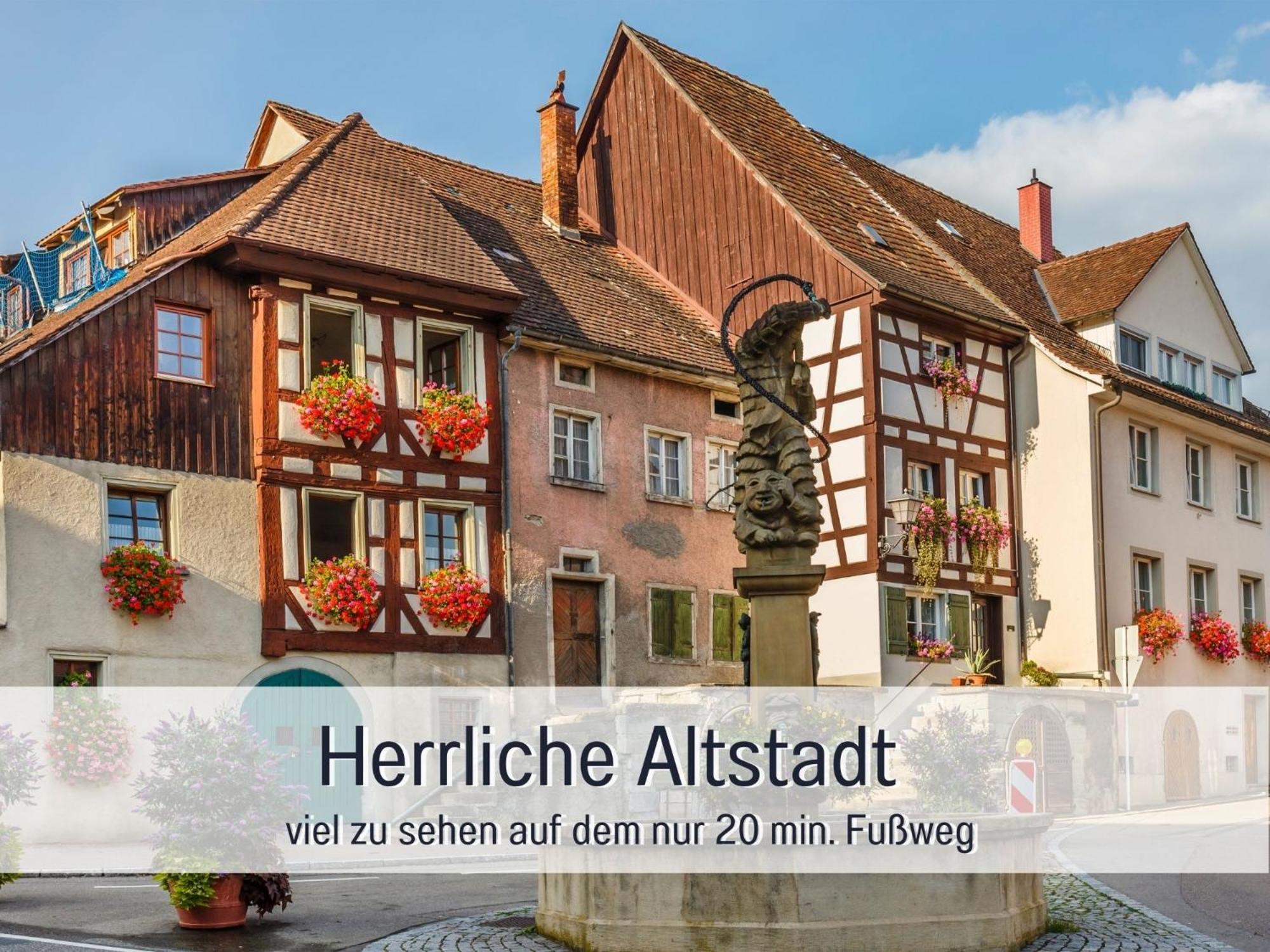 Sonnenterrasse - 3 Schlafzimmer, Whirlpool & Alpenblick - Perfekt Fuer Romantik Oder Familienurlaub Mit Kind , Hund Willkommen By Ferienwohnenamsee - Uberlingen Eksteriør bilde