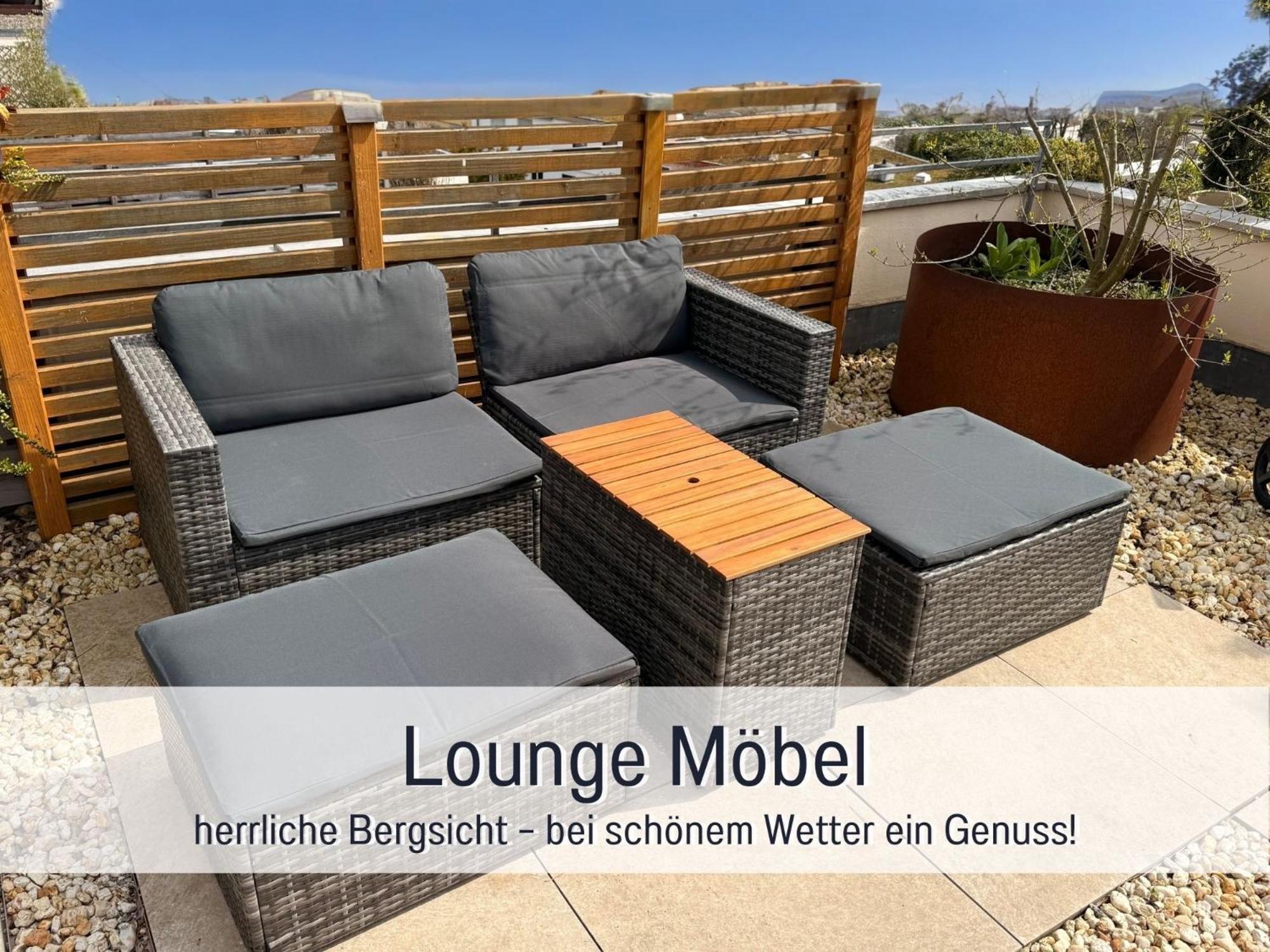 Sonnenterrasse - 3 Schlafzimmer, Whirlpool & Alpenblick - Perfekt Fuer Romantik Oder Familienurlaub Mit Kind , Hund Willkommen By Ferienwohnenamsee - Uberlingen Eksteriør bilde