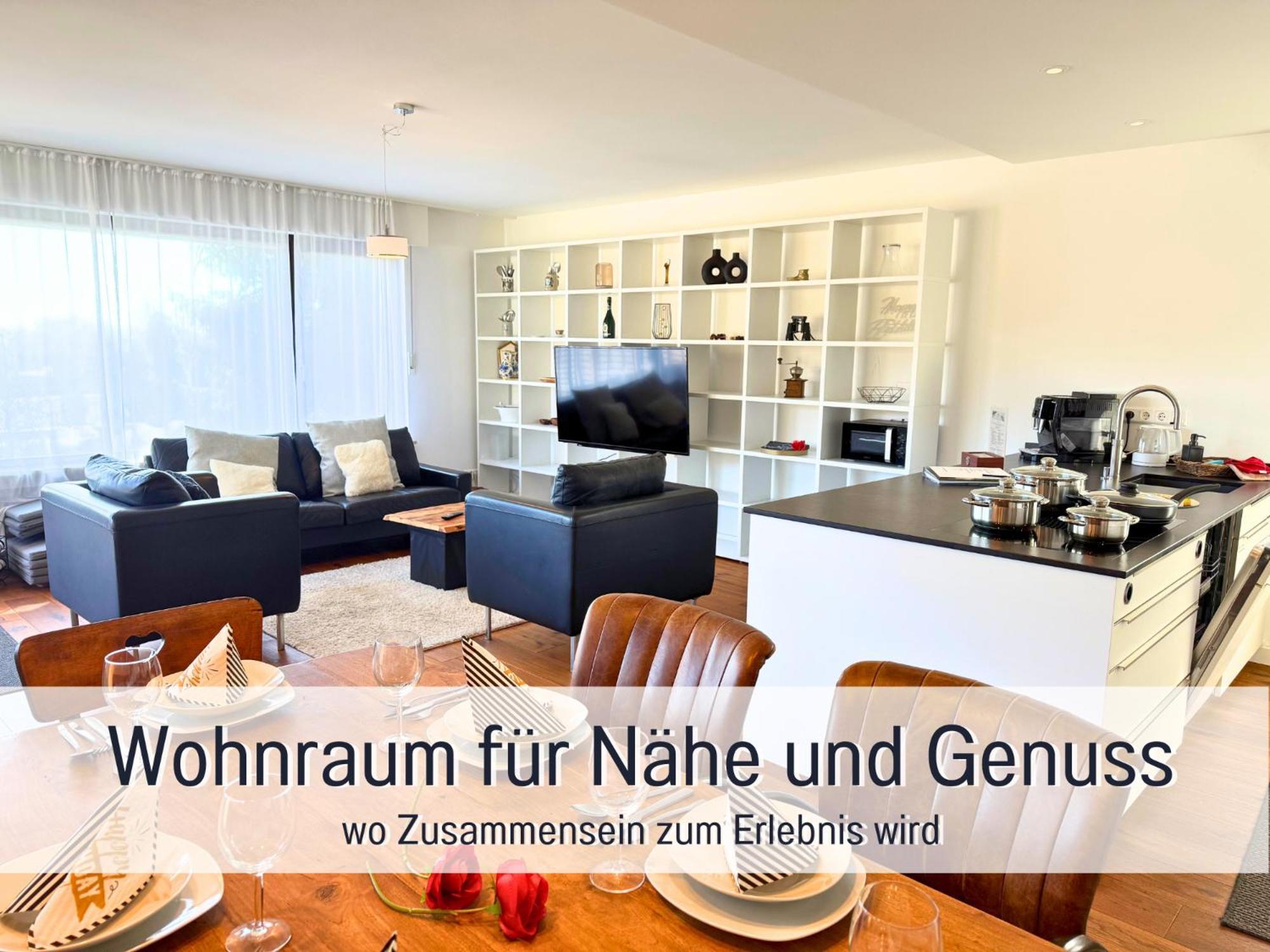 Sonnenterrasse - 3 Schlafzimmer, Whirlpool & Alpenblick - Perfekt Fuer Romantik Oder Familienurlaub Mit Kind , Hund Willkommen By Ferienwohnenamsee - Uberlingen Eksteriør bilde