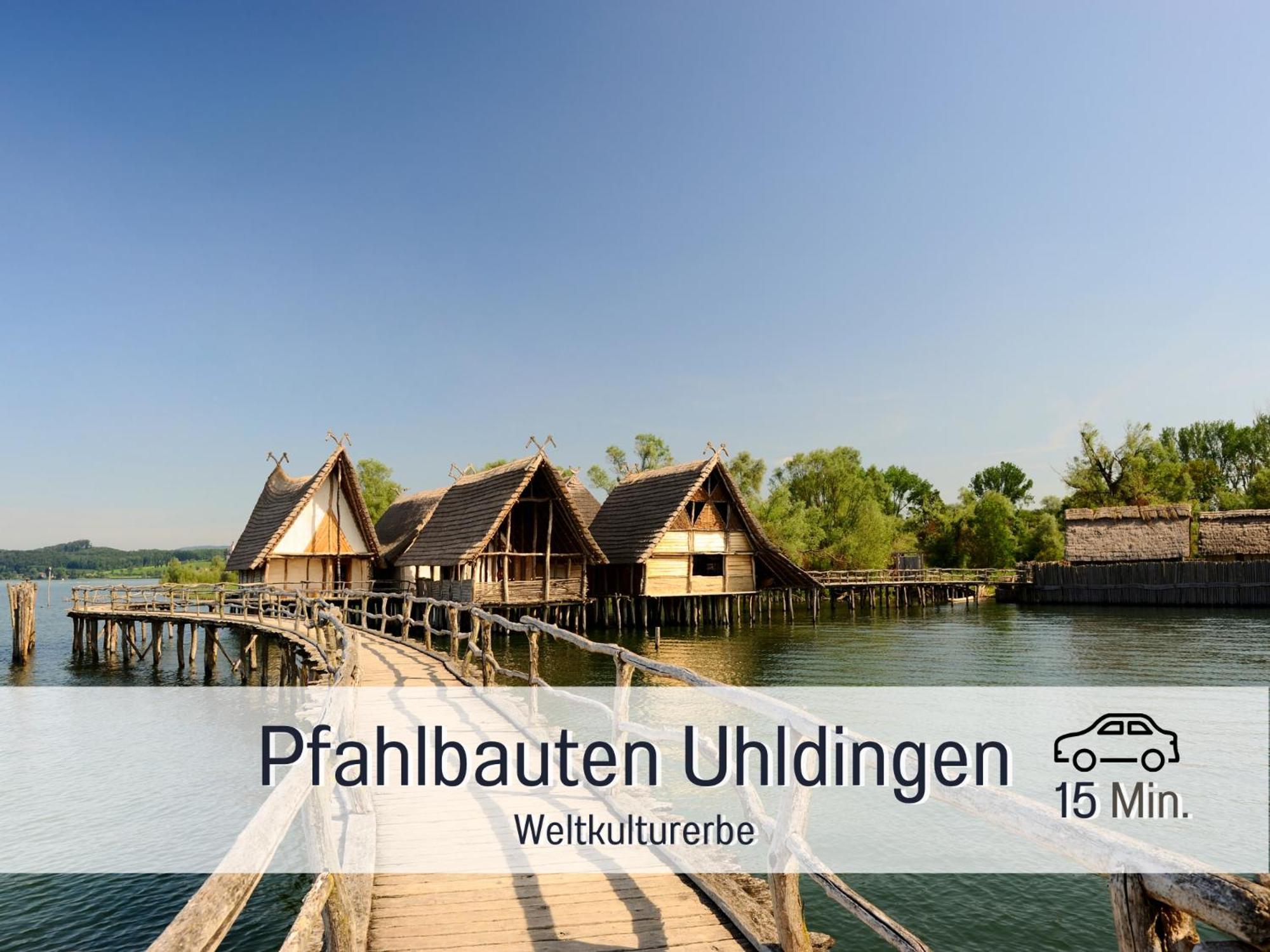 Sonnenterrasse - 3 Schlafzimmer, Whirlpool & Alpenblick - Perfekt Fuer Romantik Oder Familienurlaub Mit Kind , Hund Willkommen By Ferienwohnenamsee - Uberlingen Eksteriør bilde