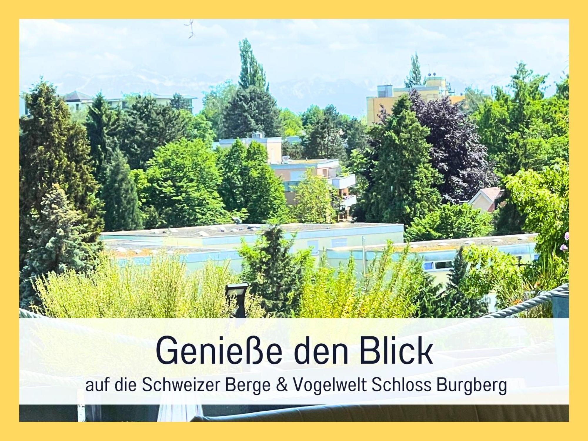 Sonnenterrasse - 3 Schlafzimmer, Whirlpool & Alpenblick - Perfekt Fuer Romantik Oder Familienurlaub Mit Kind , Hund Willkommen By Ferienwohnenamsee - Uberlingen Eksteriør bilde